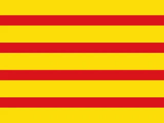 ES-CT Catalunya (ca) Cataluña. Catalonia Flag