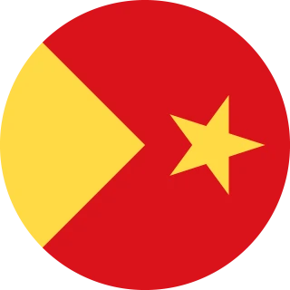 Tigray Region. Circle, Rounded Flag