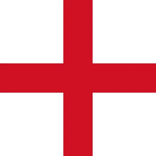 England. Square Flag