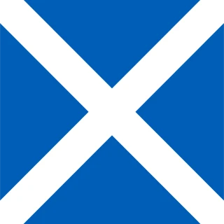 Scotland. Square Flag