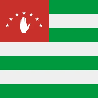 Republic of Abkhazia. Abkhazia Square Flag