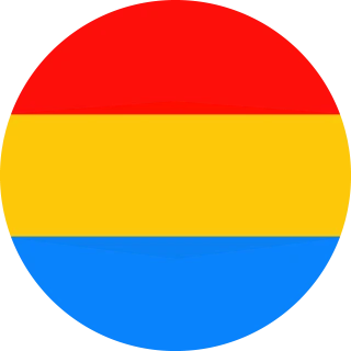 Malayali. Circle, Rounded Flag