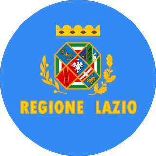 Lazio. Circle, Rounded Flag