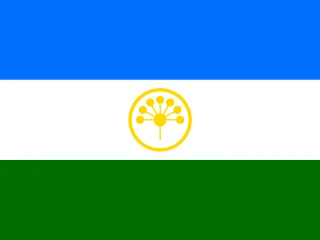 RU-BA Baškortostan, Respublika. Bashkortostan Respublika Flag