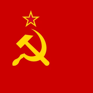 Soviet Union. Square Flag