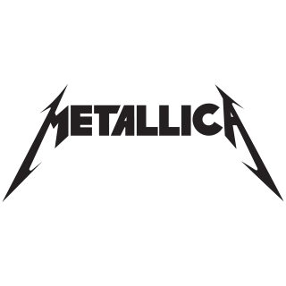 Metallica Black Lettering Logo 