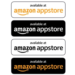 available at amazon appstore badge logo