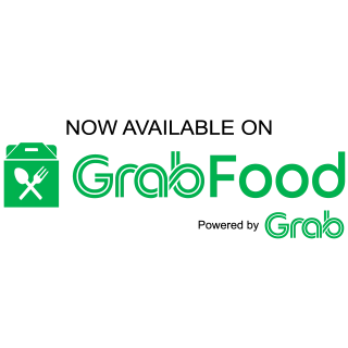 Now available on GrabFood Logo