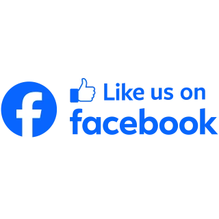 Like us on Facebook Logo