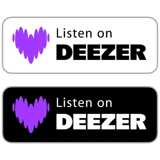 Listen on Deezer badge Logo