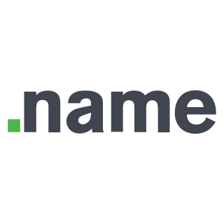 .name Domain (TLD) Logo 