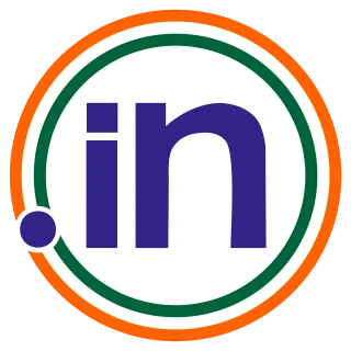 .in Domain (TLD) Logo 