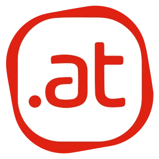 .at Domain (TLD) Logo 