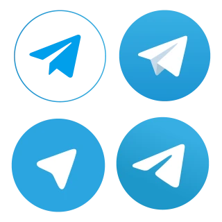 Telegram logo icon