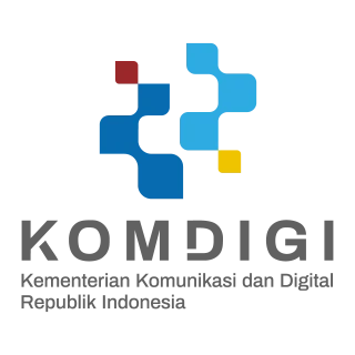 Komdigi: Kementerian Komunikasi dan Digital RI Logo