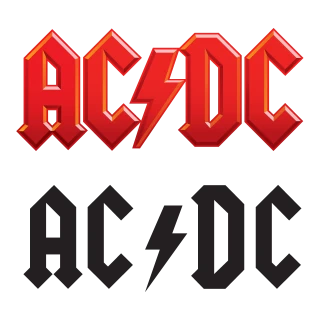 AC/DC Logo PNG,  Vector (AI, EPS, CDR, PDF, SVG)