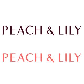 Peach & Lily logo