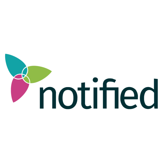 Notified logo