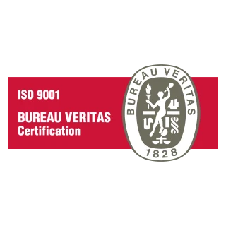 Bureau Veritas ISO 9001 logo